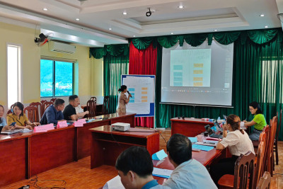 Tập huấn chuyển đổi số trong sản xuất của HTX Phiêng Ngân tại Hòa Bình